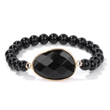 Fashion Natural Stone Bracelet - 3 Sizes - 5 Designs