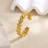 Stainless Steel Open Cuff Bangle - 22 Options