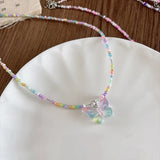 Fashion Artificial Pearl / Bead Necklace - 6 Options