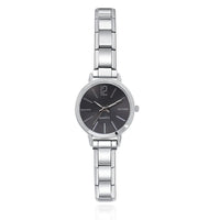 Stainless Steel Round Simple Italian Charm Watch - 4 Colours