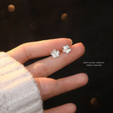 925 Sterling Silver Cherry Blossom Stud Earrings