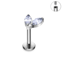 G23 Titanium 16G Body Piercing 10 Designs - 4 Sizes