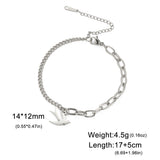 Stainless Steel Bird Bracelet - 2 Colours - 4 Designs