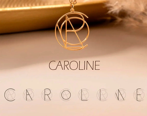 Stainless Steel Custom Name Logo Necklace - 4 Colours