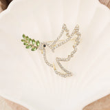 Fashion Dove Enamel Brooch - 4 Options