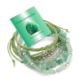 Fashion Bohemian Multi-Layer Natural Stone Braided Bracelets - 15 Colours