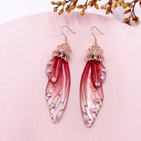 Handmade Fairy Wing Drop Earrings - 54 Options