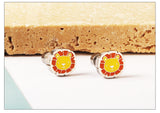 Stainless Steel Small Flat Back Animal Earrings - 20 Options