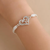 Fashion Heart/Infinity Bracelet - 2 Colours - 7 Options