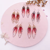 Handmade Fairy Wing Drop Earrings - 54 Options