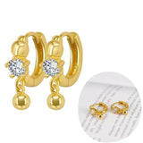 925 Sterling Silver & Gold Plated Hoop Earrings - 73 Options