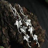 Fashion Crystal Vintage Leaf Earrings - 4 Options