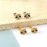 Stainless Steel Small Flat Back Animal Earrings - 20 Options
