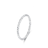 925 Sterling Silver Simple Stackable Dainty Ring - 11 Designs