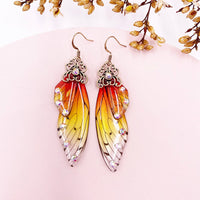 Handmade Fairy Wing Drop Earrings - 54 Options