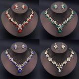 Fashion Statement Crystal Necklace Set - 11 Options