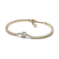 925 Sterling Silver Cubic Zirconia Tennis Bracelet - 14 Options