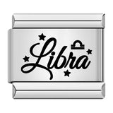 Stainless Steel Star Sign Italian Charm - 12 Options