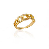 Stainless Steel Resizable Open Ring - 31 Options