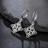 Stainless Steel Celtic Knot Earrings - 2 Colours
