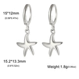 Stainless Steel Hoop Earrings - 2 Colours - 12 Designs