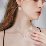 Axolotl Pink Zircon Fashion Set