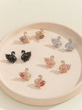 Fashion Swan CZ Earrings - 8 Options