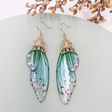 Handmade Fairy Wing Drop Earrings - 54 Options