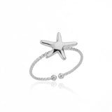 Stainless Steel Summer/Sea Themed Open Rings - 34 Options