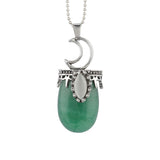 Fashion Green Aventurine Stone Pendant - 15 Options
