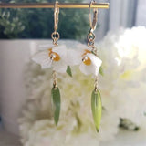 Bohemian Style Daffodil Drop Earrings - 2 styles