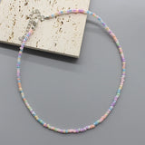 Fashion Seed Bead Choker Necklace - 28 Options