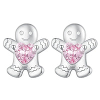 925 Sterling Silver Christmas Stud Earrings - 9 Options