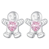 925 Sterling Silver Christmas Stud Earrings - 9 Options