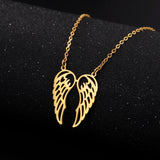 Stainless Steel Angel Wings - 2 Colours