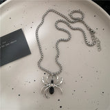 Fashion Gothic Black Pendant Black Necklace - 6 Options