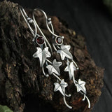 Fashion Crystal Vintage Leaf Earrings - 4 Options