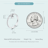 925 Sterling Silver Hanging Pet Paw Ring
