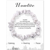 Irregular Chip Stone Bracelet With Card - 21 Options