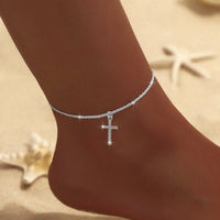Fashion Sparkling Thin Chain Anklet - 4 Options