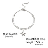 Stainless Steel Charm Anklet/Bracelet - 28 Options - 2 Sizes