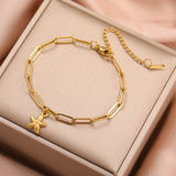 Stainless Steel Charm Anklet/Bracelet - 28 Options - 2 Sizes