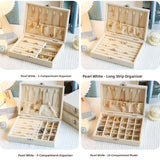 Velvet Jewellery Storage Box - 8 Options