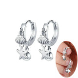 925 Sterling Silver Hoop Earrings - 73 Options