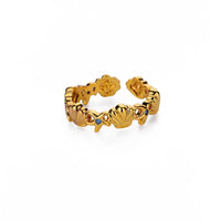 Stainless Steel Summer/Sea Themed Open Rings - 34 Options
