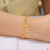Stainless Steel Charm Anklet/Bracelet - 28 Options - 2 Sizes