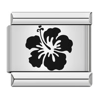 Stainless Steel Flower Italian Charm - 9 Options