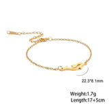 Stainless Steel Cut-out Bracelet - 5 Options - 2 Colours