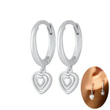 925 Sterling Silver Hoop Earrings - 73 Options
