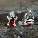 Fashion CZ Clip On Earrings - 32 Designs